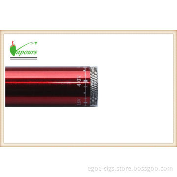 Ego Twist Red Ego Cigarette Battery , 1100mah Lithium 4.8v